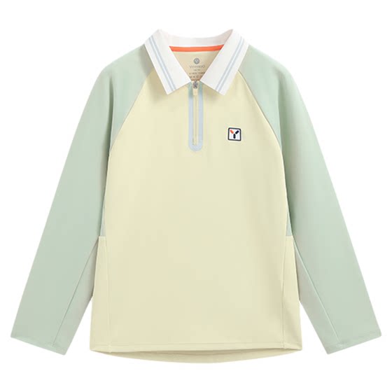 
[5A antibacterial] Yingshi boys long-sleeved T-shirt 2026 spring children's boys fashion sports top polo shirt