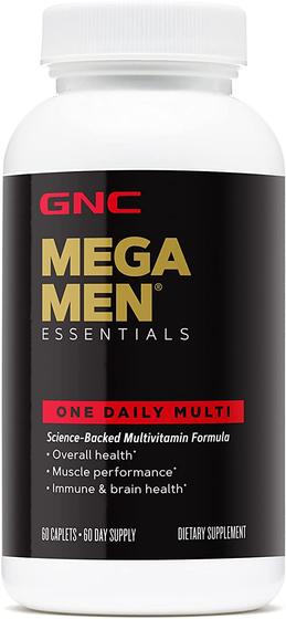 美国代购GNC Mega Men One Daily Multivitamin for Men, 60 Coun