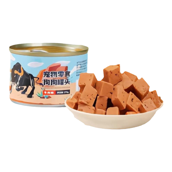 
Mesty dog canned mixed dog food staple food mixed rice long meat chicken beef wet food puppy dog large can 380g