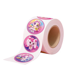 
Wonderful and cute shining meteor roll stickers for children and girls cartoon stickers kindergarten baby reward stickers toys