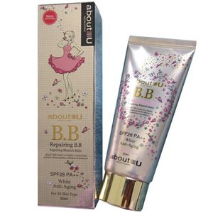 Korea ABOUT U bb Cream concealer Moisturizing&Brightening Skin Tone Isolating Cream Genuine Package