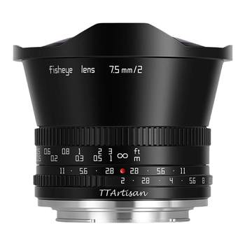 7.5mmf2 wide -angle fish eye lens
