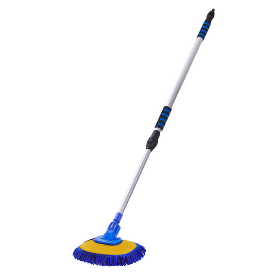 
Special thickened and thickened brush for truck washing mop for large trucks and buses. Long rod retractable tool set