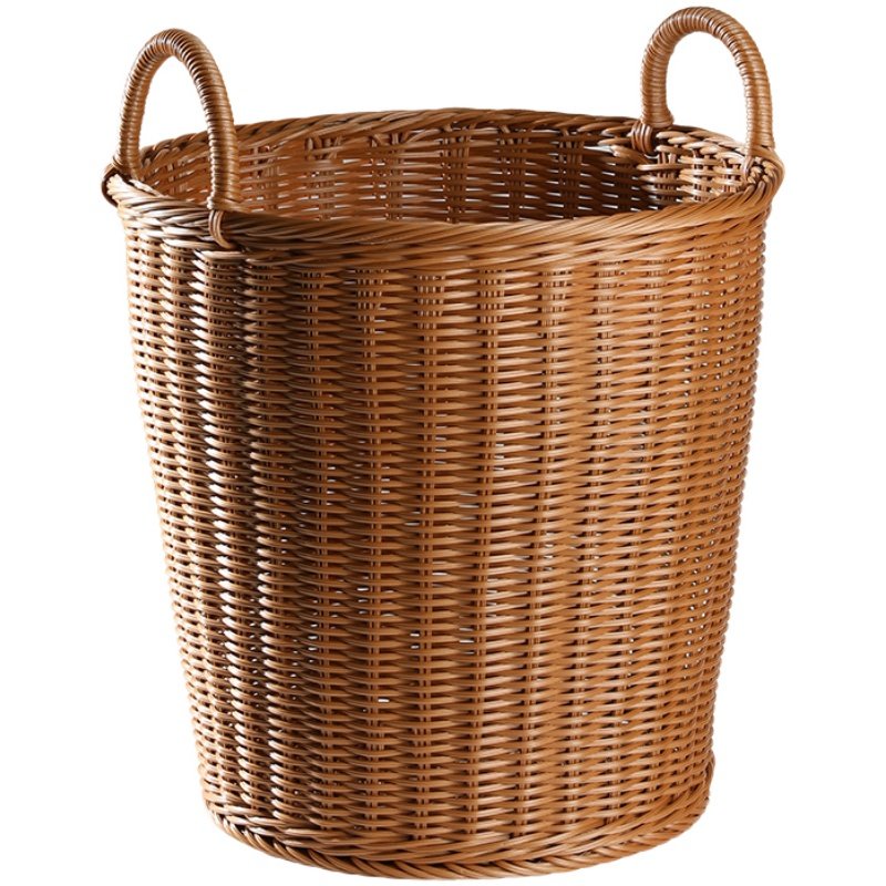 Henggao Nordic Style Laundry Basket - Woven Plastic Storage for ...