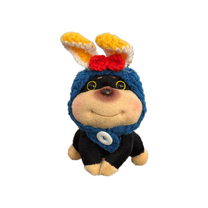 
New bee dog car interior decoration ornaments car center console screen lying doll car accessories doll doll