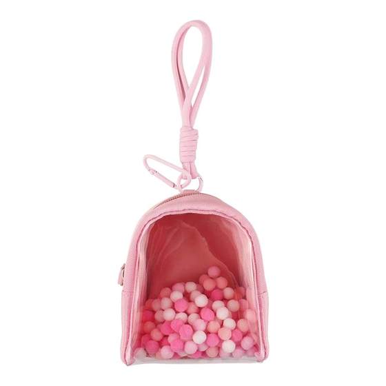 
New transparent barji coin wallet headphones mini storage bag out for kids and millet display pain bags for kids and bags