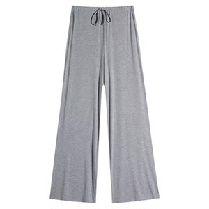 
No support belly modal mid-flare pants for pregnant women, spring and summer thin outer wear that does not stretch the belly and floor-length wide-legged yoga pants