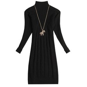 
Ordos City 100% pure cashmere sweater for women's sweater autumn and winter medium-length half-turtleneck slim wool base sweater