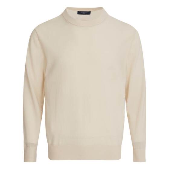 
[Machine-washable wool] SCOFIELD men's clothing 24-year autumn new product casual round neck multi-color sweater knitted sweater