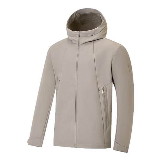 Xtep woven thin coat 2025 spring new simple sports solid color windbreaker 975129160100
