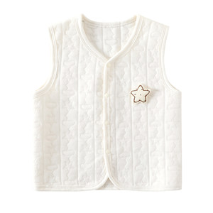 
Baby vest autumn and winter quilted warm vest for men and women baby outer clothing infant vest spring and autumn