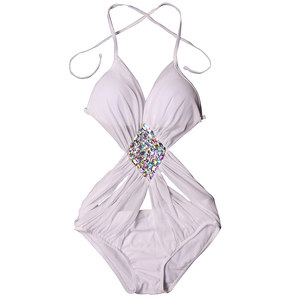 
2025 vacation swimsuit covers belly and looks slim and gathers bikini slim legs and grows up with legs and one-piece swimsuit women's hot spring