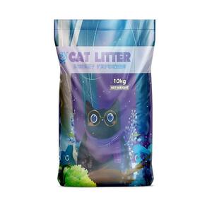 Heyuan cat litter free shipping 10 cm*0.5kg bentonite activated carbon water-soluble millet sand 10kg deodorant cluster cat litter 20*0.5kg