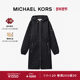 MICHAEL KORS MK 女士菱格绗缝中长款棉服外套