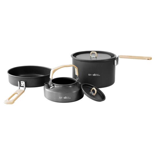 Ustensiles de cuisine de Camping, Kit de désordre Portable, casseroles et poêles de Camping, ensemble de cuisine – acheter aux petits prix dans la boutique en ligne