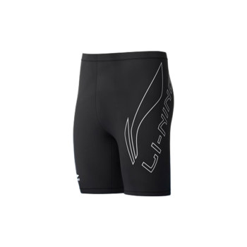 Li Ning's swimming trunks Men's fast -drying embarrassing swimming set
