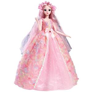 
60cm oversized simulated Aisha doll doll suit girl doll 2025 new princess girl toys