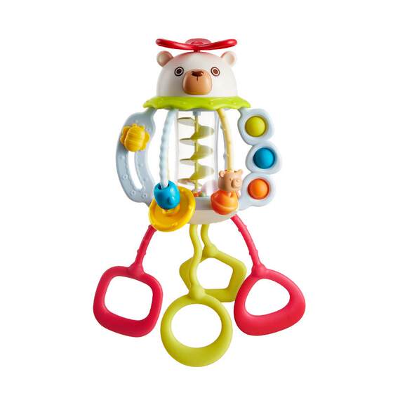 
babycare rattle baby pumping toy 3-6 months newborn lesbian can nibble baby small month old