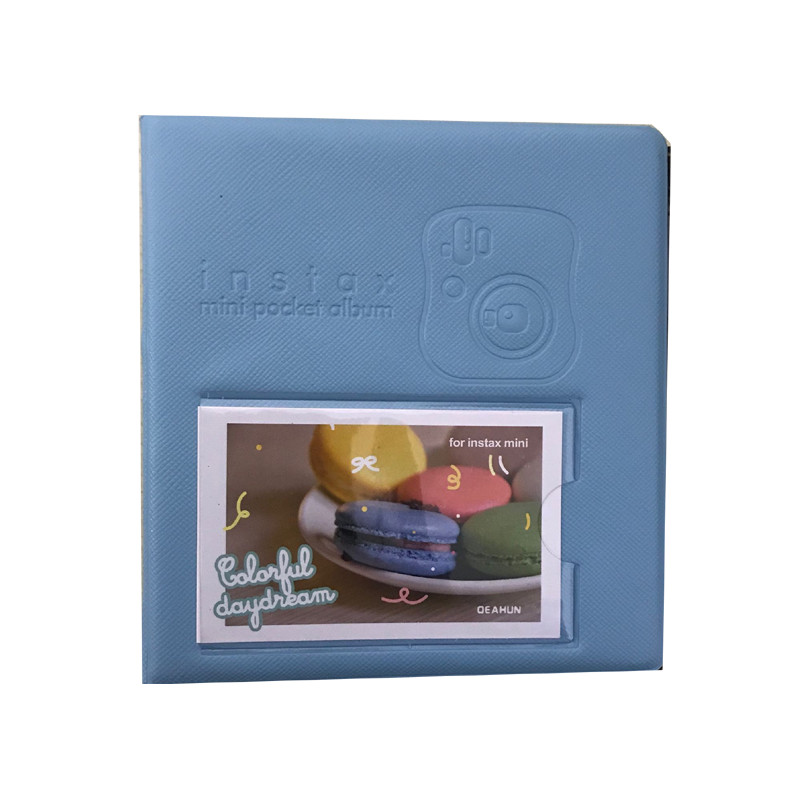 3-Inch Polaroid Insert Album - Square Fuji Mini Album for Polaroid Pictures