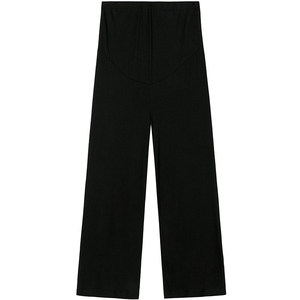 
Pregnant women's modal wide-leg pants for spring and summer outerwear 2026 new style drapey belly-supporting straight casual floor-length leggings