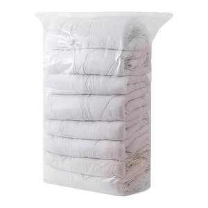 Vacuum compression bag quilt clothing storage bag student luggage free air pump moving bag dormitory home use