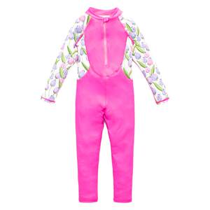 
Baby swimsuit girls children swimsuit girls fashionable girls beach equipment long sleeves trousers sun protection quick-drying swimsuit