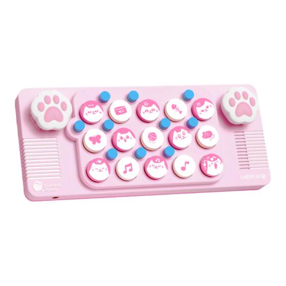 
Official genuine cubefun pocket music keyboard PLUS cat claw light encounter electronic MIDI children's gift instrument