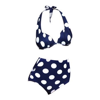 BE Van der Ann Sexy High Waist Bikini Spa Swimsuit