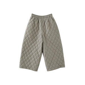 
[90 white goose down] Malin high count and high density mulberry silk cotton lining with the same material to keep warm and casual nine-point down pants