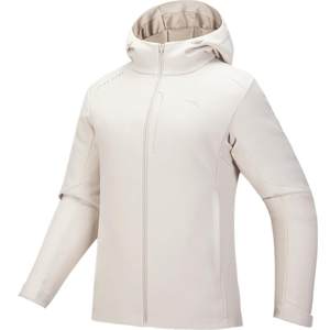 
ANTA Water-repellent Soft Shell Jacket Women's Winter New Windproof Liner Plus Velvet Warm Jacket Windbreaker Sports Top