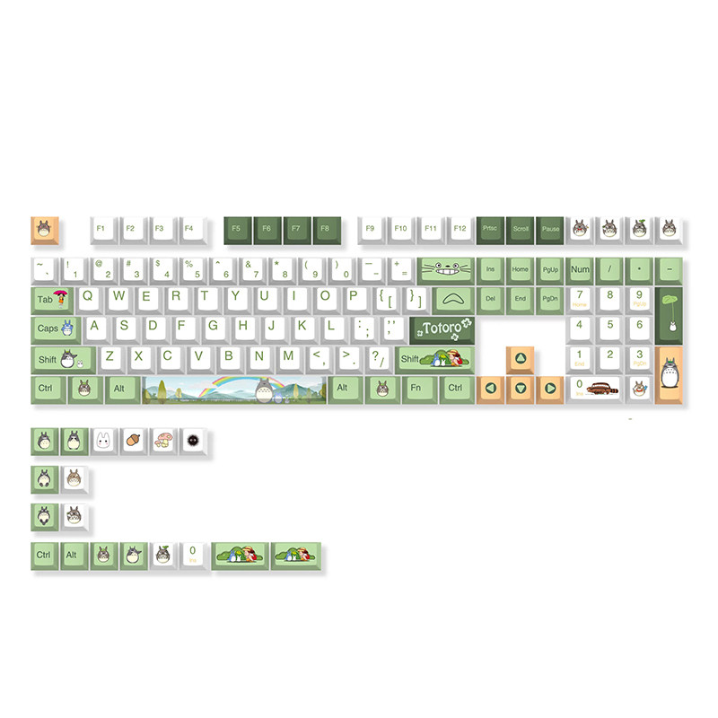 Jeu De Touches De Clavier Mécanique PBT – Profil Original, Impressions Latérales Légendes Chinoises, Compatible 60%/68% ANSI/ISO