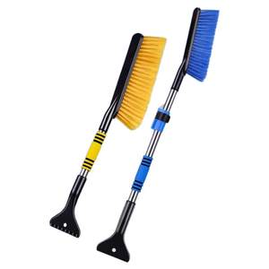 Snow sweeping a snow car brush to remove snow shovel snow shovel artifact vehicle glass defrosting ice shovel multifunctional snow clearing tool
