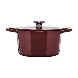 Fissler cast iron pot has no rivet design