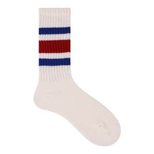 
Uniquesocks American retro color striped long socks men and women Japanese cityboy contrasting color high street socks
