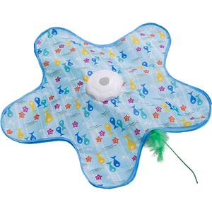 
Five-pointed star cat toy electric cat teasing stick, automatic cat teasing hunting blanket, kitten and young cat self-entertainment, relieve boredom and consume energy