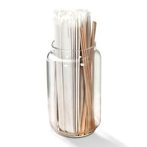 Coffee stirring rod disposable children's food grade straw wooden spoon milk powder stirring rod individually packaged stirring rod
