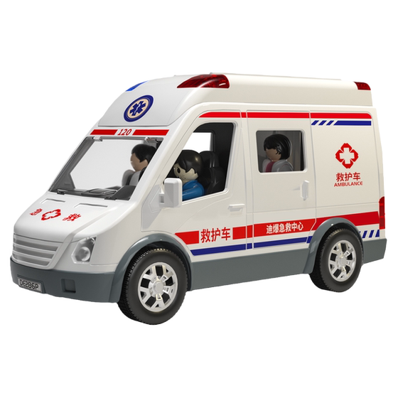 
120 children's ambulance toy boys and girls car play house extra large doctor toy birthday gift