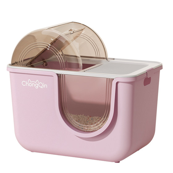 
Chongqin Cloud Cabin Anti-sand Cat Litter Box Deodorant Extra Large Front-entry Top-Out Giant Cat Toilet Fully Enclosed Cat Litter Box