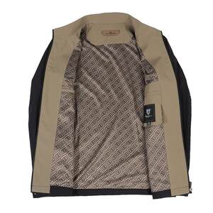 
[Promotional Items] Ogulio Easy Care Stand Collar Simple Business Casual Style Jacket Men's Jacket Solid Color