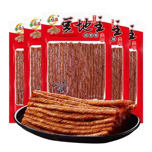 Chunfuying Bean Landlord Acacia Roll 130g Spicy Strips Bean Tendon Hand-Teared Dried Bean Skin Nostalgia Snacks Bean Products