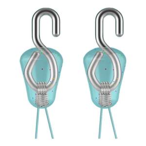Sub-line quick hanging device silicone fast sub-line clip detachable connector opening new type of eight-character ring fishing accessories
