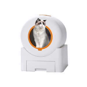 Fully automatic cat sand pot smart cat toilet cat supplies full enclosed super large -scale anti -splash shovel machine