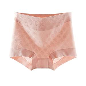 
Cat men underwear women's pure cotton flat corners 2024 new high waist belly-closing cotton antibacterial crotch for girls' markless boxer