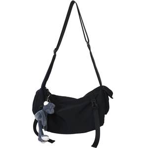 Japanese INS functional bag Men's messenger bag tide brand large -capacity shoulder bag sports backpack tide boys bag