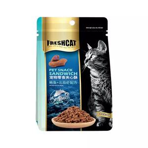 
Fresh Cat Biscuits Cat Snacks Sandwich Crispy Cat Snacks Nutritious Fattening Cat Food Young Adult Cat Molars x