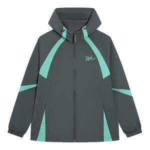 
Extstep double-layer windbreaker men's 25 autumn new loose contrast color splicing casual sports windbreaker 975329150266