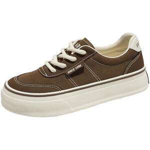 
Renben official store thick-soled canvas shoes women's street style new versatile breathable women's thick-soled casual sneakers sneakers