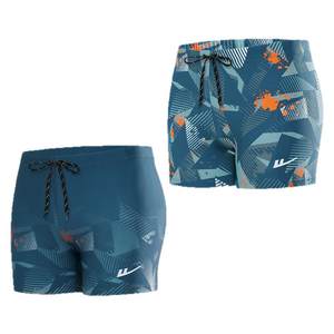 
Huili Men's Swimming Trunks 2025 New Quick-Drying Large Size Loose Anti-Awkward Boxer Pants Professional Beach Pants Swimming Trunks