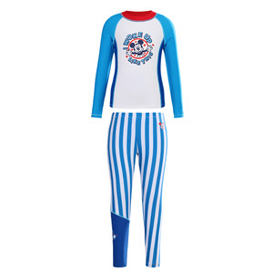 
Disney 2026 new children's swimsuit boy baby split swimsuit long-sleeved long pants warm hot spring swimsuit