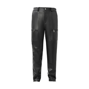 Leather pants male head layer cowhide motorcycle warm leather pants pants pants men's outdoor outdoor more high waist windproof
